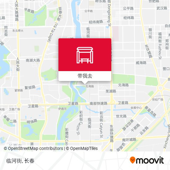 临河街地图