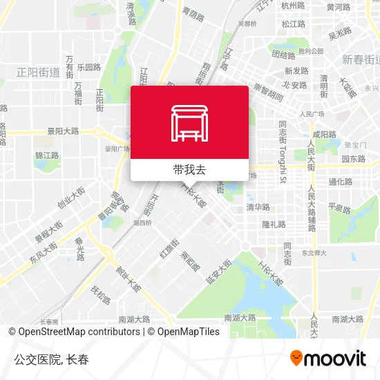 公交医院地图