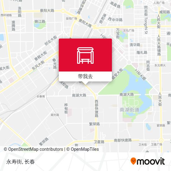 永寿街地图