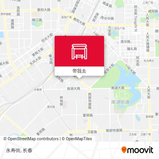 永寿街地图