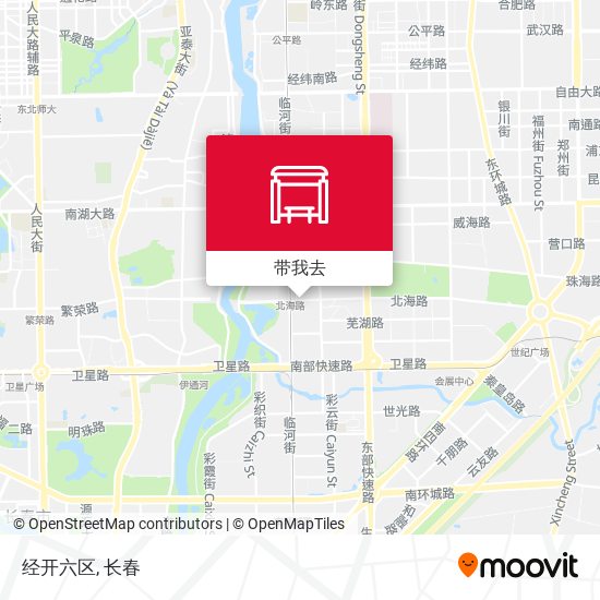 经开六区地图