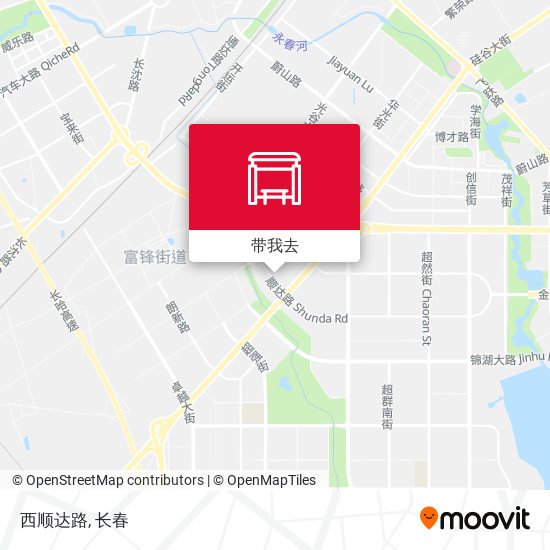 西顺达路地图