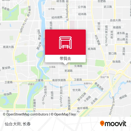 仙台大街地图