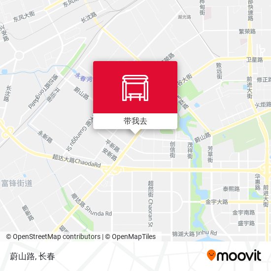 蔚山路地图
