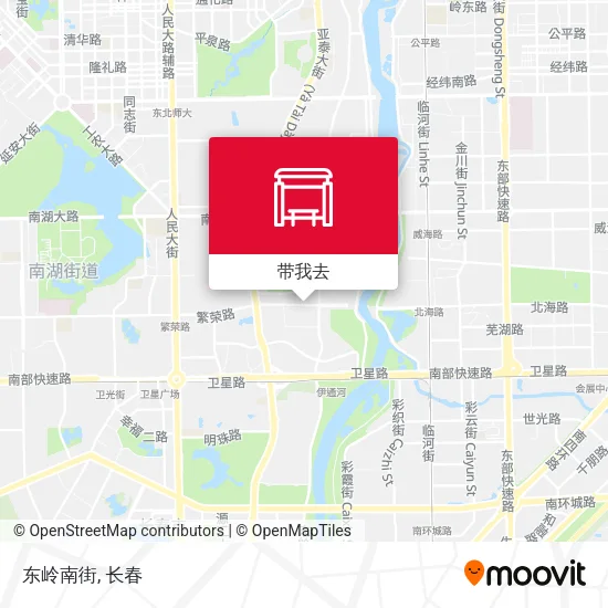 东岭南街地图