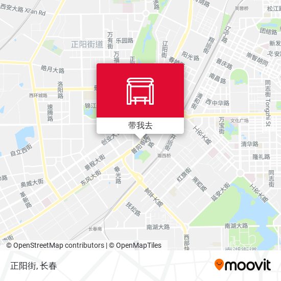 正阳街地图