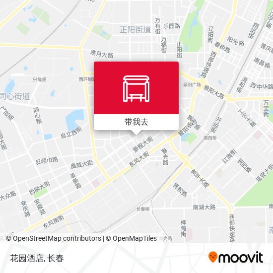 花园酒店地图