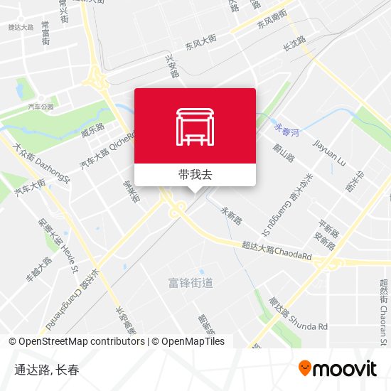 通达路地图