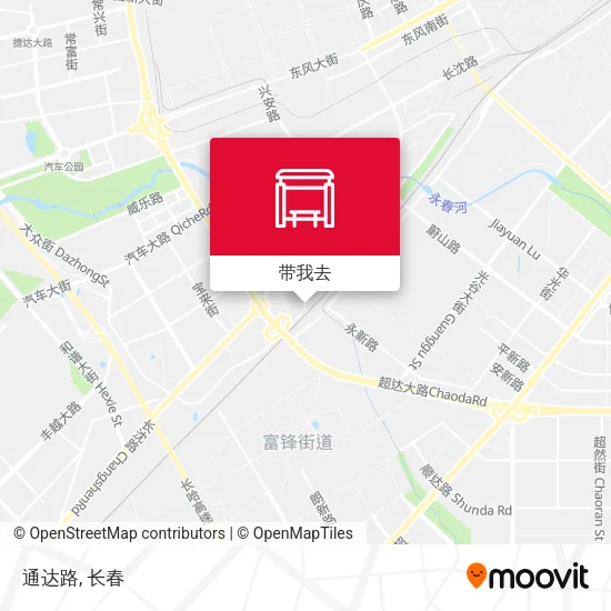 通达路地图