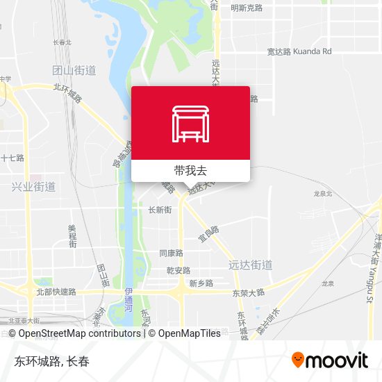 东环城路地图