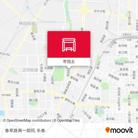 春草路南一胡同地图