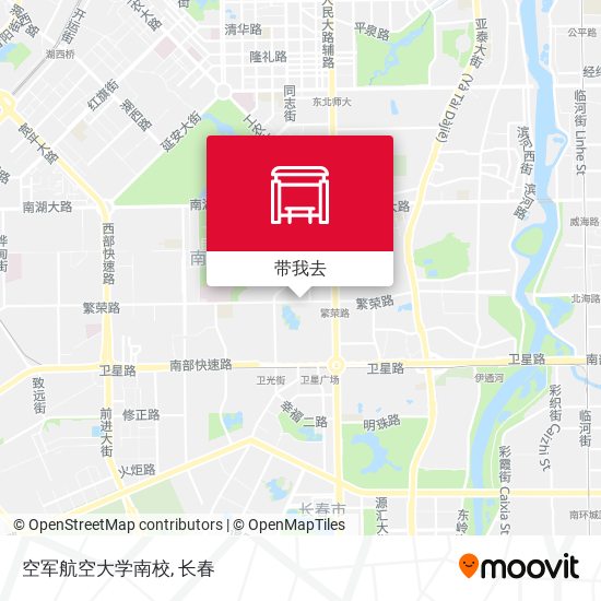 空军航空大学南校地图