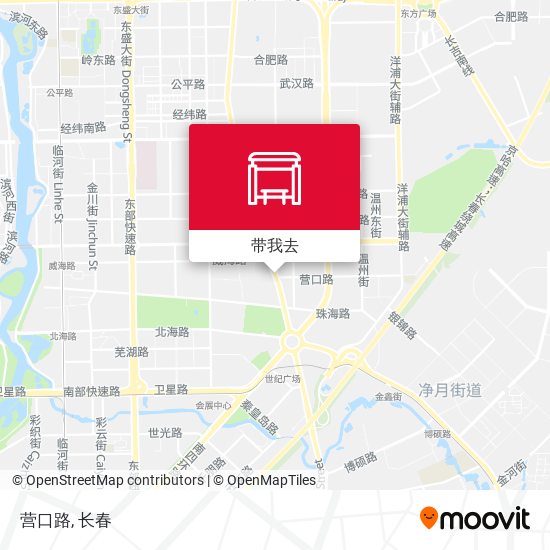 营口路地图