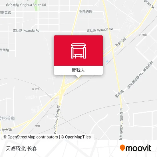 天诚药业地图