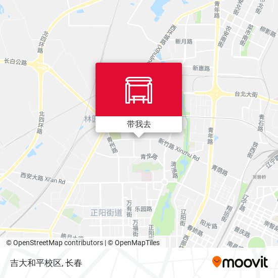 吉大和平校区地图