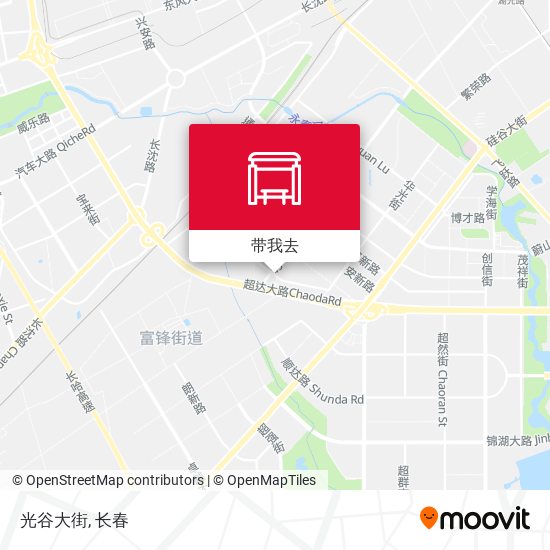 光谷大街地图