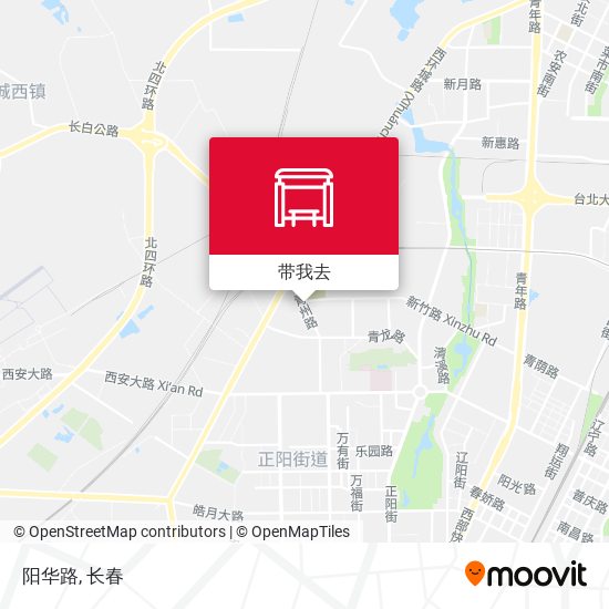 阳华路地图