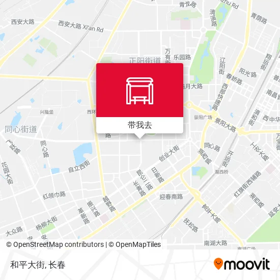和平大街地图