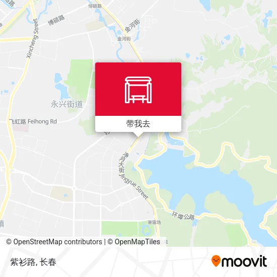 紫衫路地图
