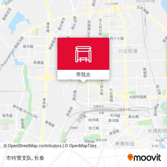 市特警支队地图