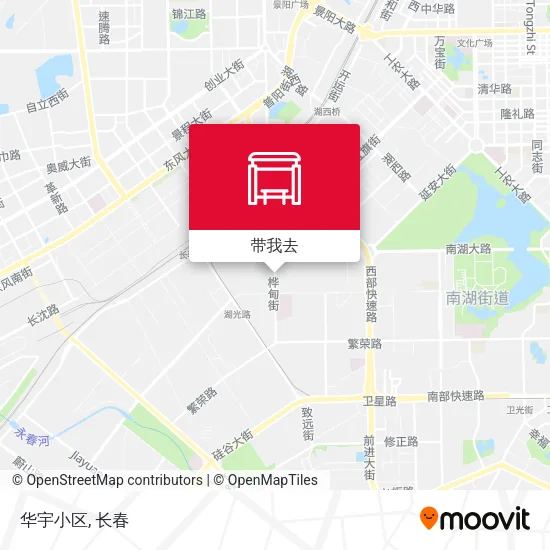 华宇小区地图