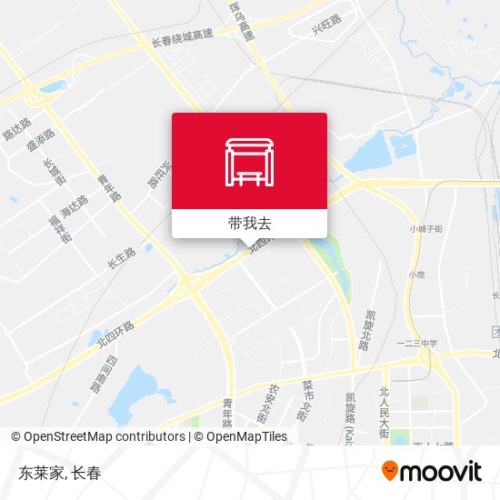 东莱家地图