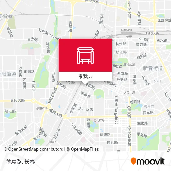 德惠路地图