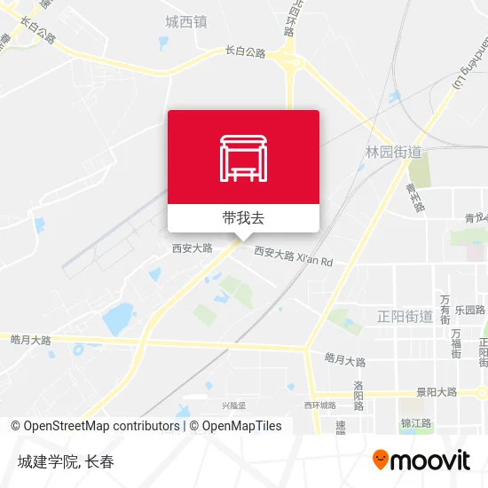 城建学院地图