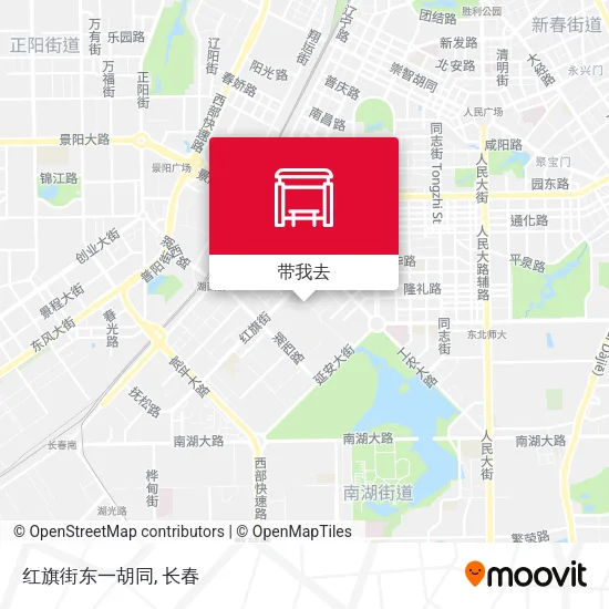 红旗街东一胡同地图