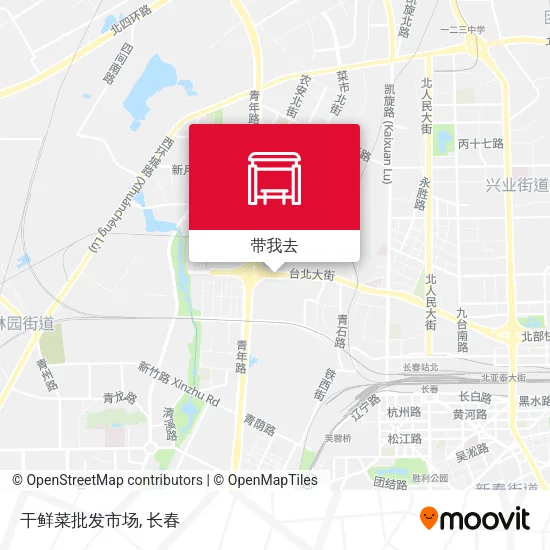 干鲜菜批发市场地图