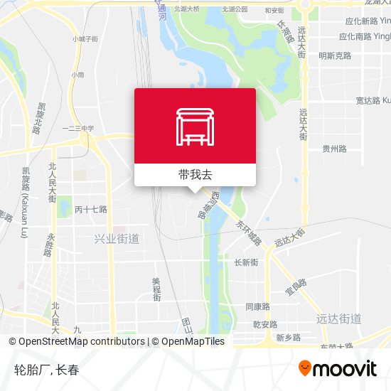 轮胎厂地图