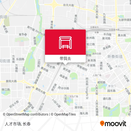人才市场地图