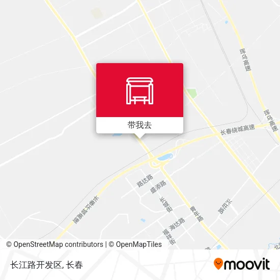 长江路开发区地图