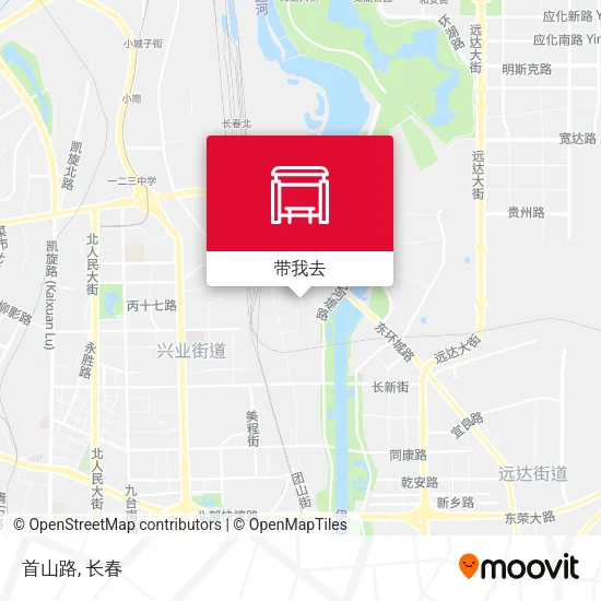 首山路地图