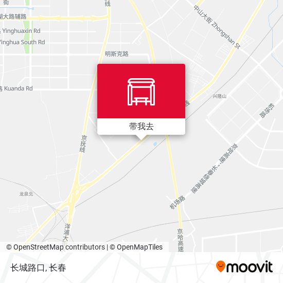 长城路口地图