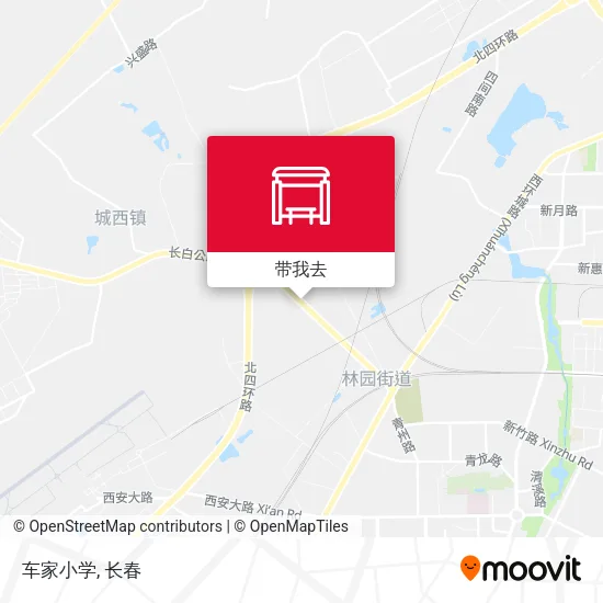 车家小学地图