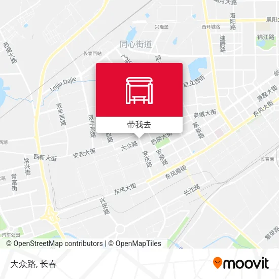 大众路地图