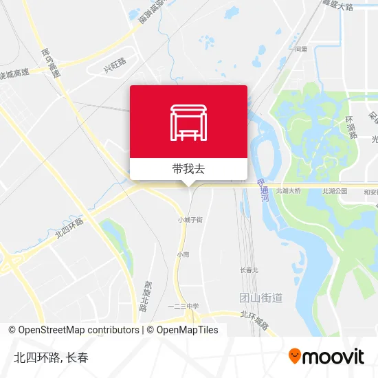 北四环路地图