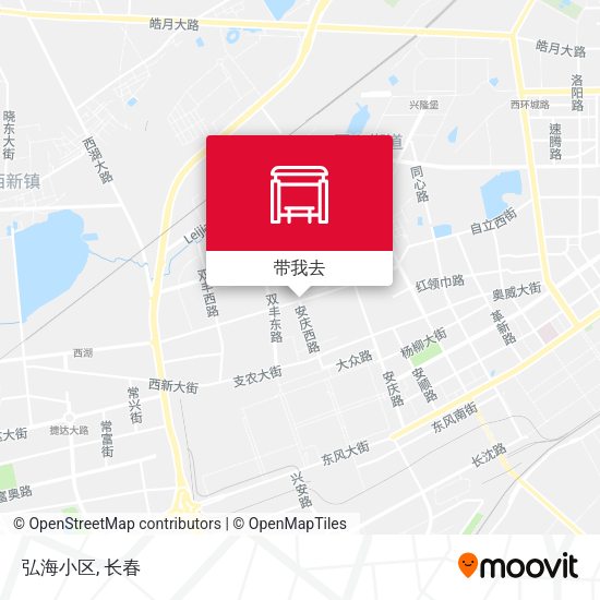 弘海小区地图