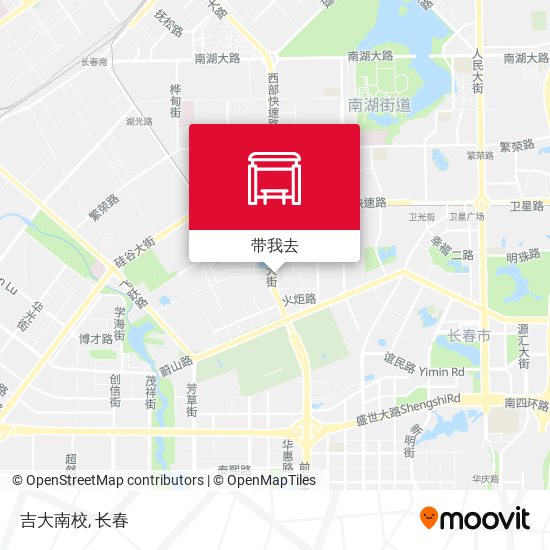 吉大南校地图