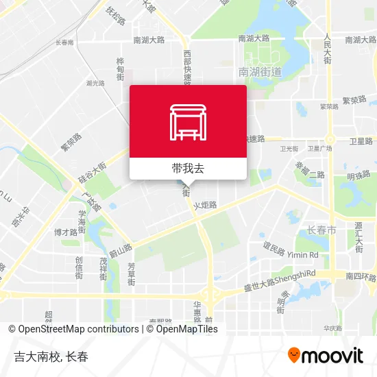 吉大南校地图