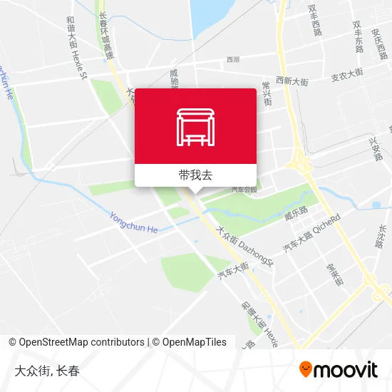 大众街地图