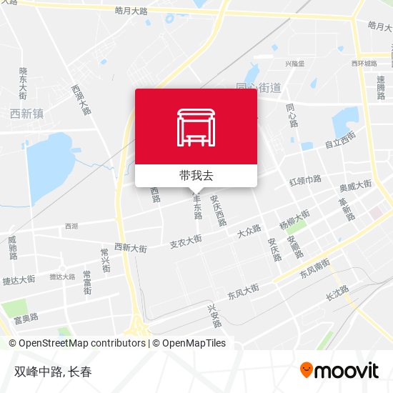 双峰中路地图