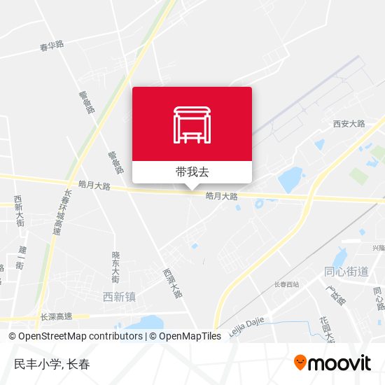 民丰小学地图