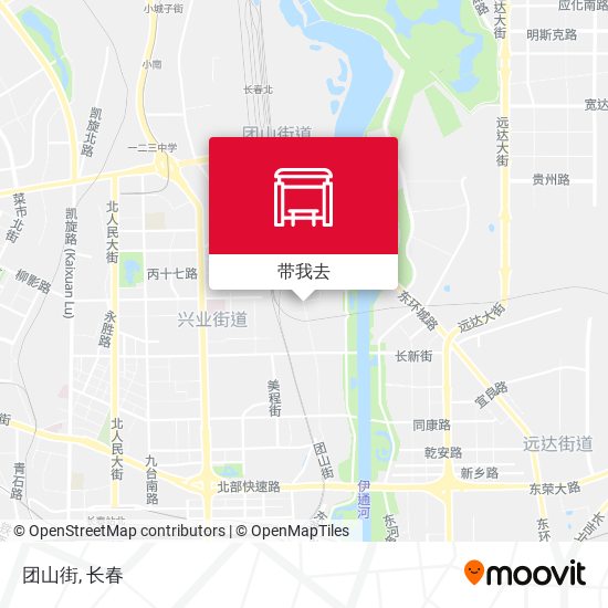 团山街地图