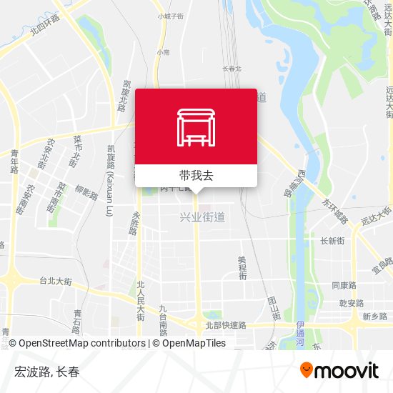 宏波路地图