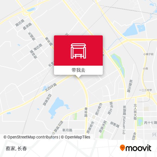 蔡家地图
