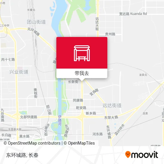 东环城路地图