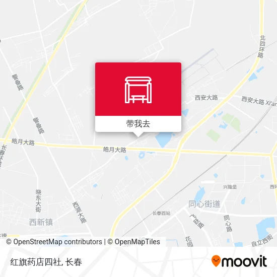 红旗药店四社地图