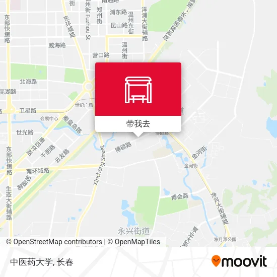 中医药大学地图